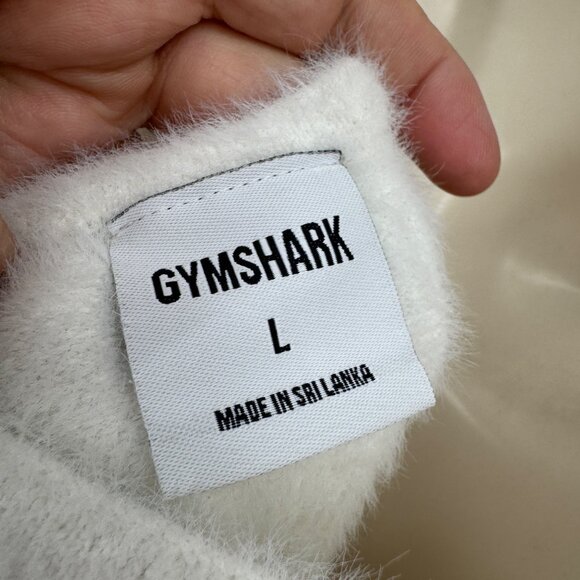 Gymshark Whitney Simmons Eyelash Knit Midi Halter Top woman’s size Large - Picture 7 of 9